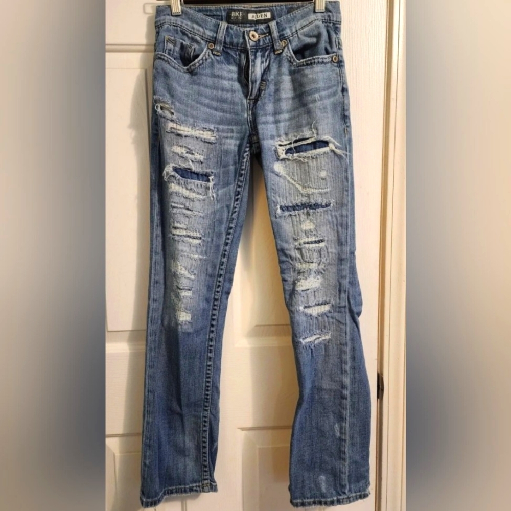BKE Buckle Mens Jeans Aiden Boot Leg Size 26 R Pre-owned